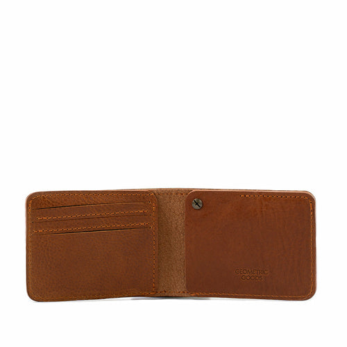 Handcrafted Leather AirTag Billfold Wallet – Fits US Dollar Bills, 7 Cards