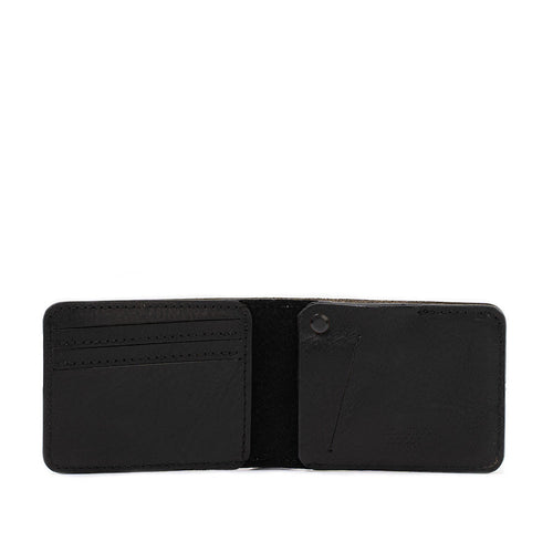 Handcrafted Leather AirTag Billfold Wallet – Fits US Dollar Bills, 7 Cards