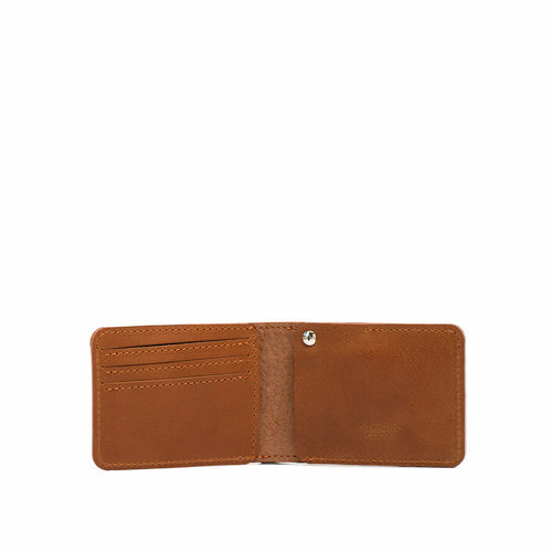 Handcrafted Leather AirTag Billfold Wallet – Fits US Dollar Bills, 7 Cards